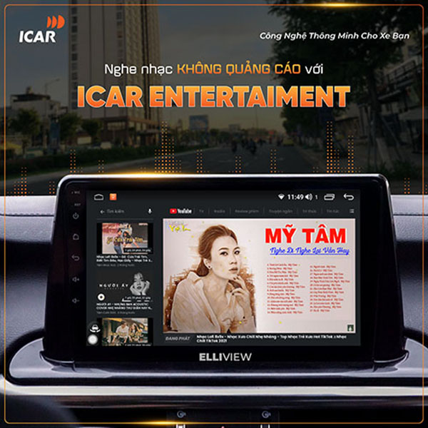 MÀN HÌNH ANDROID ICAR ELLIVIEW U4 BASIC +